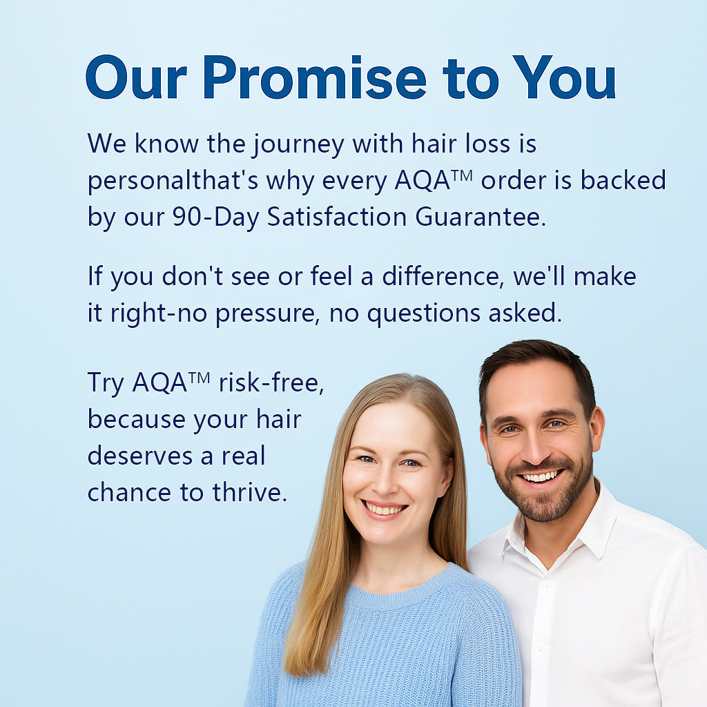 Elegantes Unisex Haarserum gegen Haarausfall mit Redensyl, Aminexil für dichteres Haar.