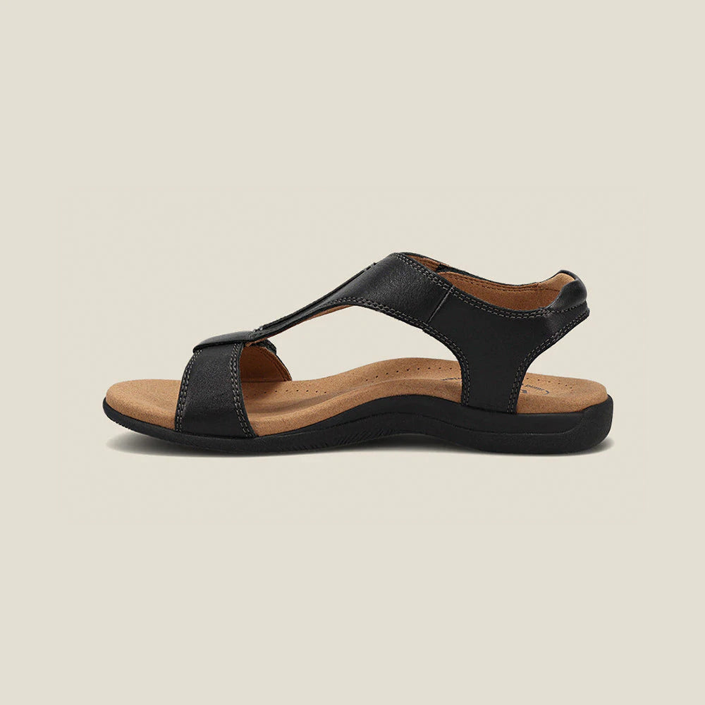 Komfortable Reißverschluss-Sandalen für Damen, orthopädisch, perfekt für entspannte Sommertage.