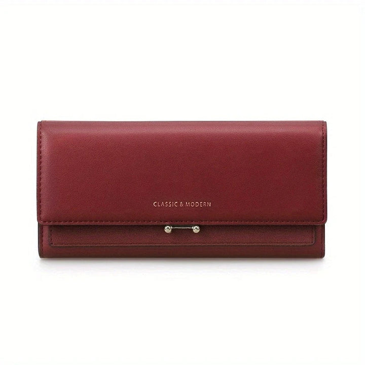 Chic Damen Clutch & Portemonnaie, elegante Geldbörse mit Pailletten und vielen Fächern, ideal für Stilbewusste.