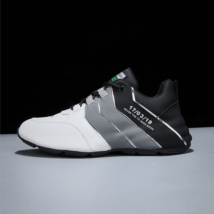 Sportliche Herrenschuhe mit praktischer Schnürung. Leichte Sneaker ideal für den urbanen Alltag und entspannte Reisen.