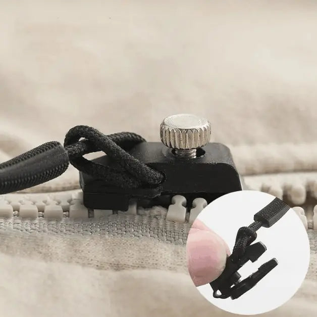 Robustes Reißverschluss Reparatur Set ideal für Camping & Reisegepäck. Schnelle Zipper Schieber Ersatzteile.