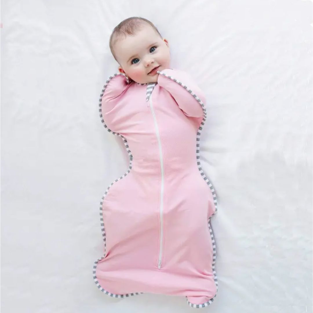 Weicher Puckschlafsack für Babys, ideal als Schlafhilfe. Beruhigend & gemütlich für sicheren Neugeborenen Schlaf.