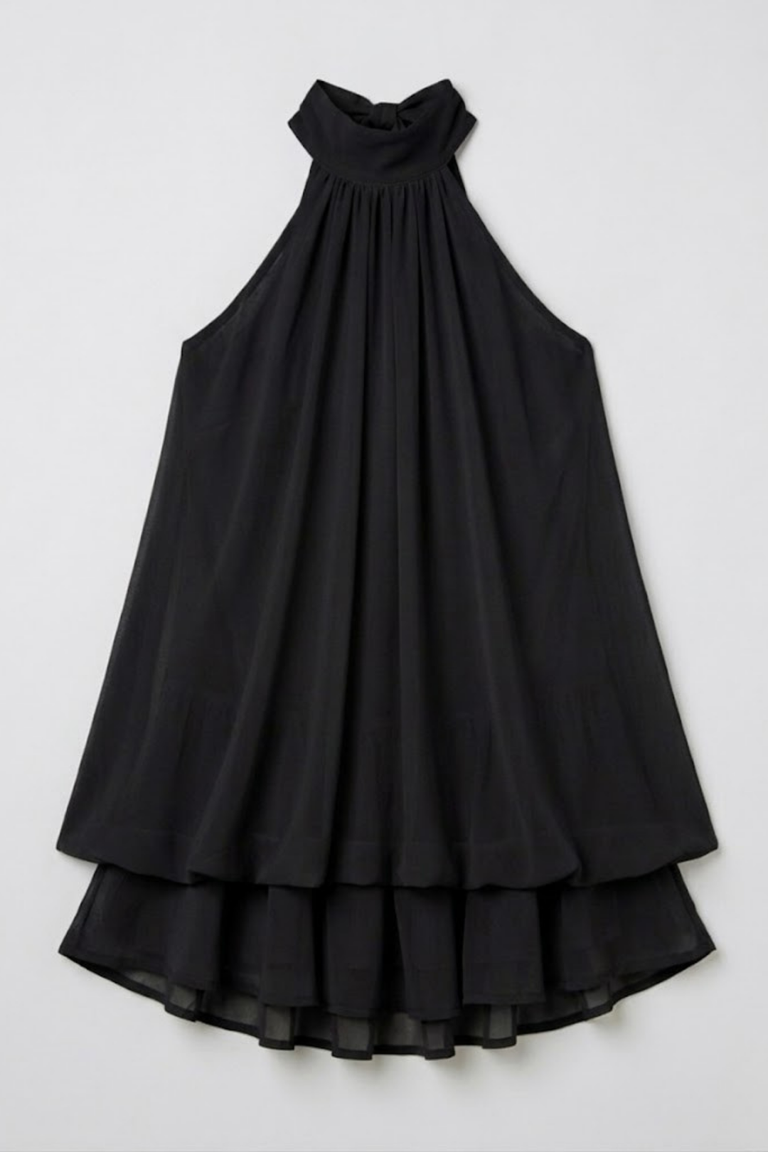 Damen Minikleid, Neckholder-Stil, elegant und vielseitig für besondere Events.