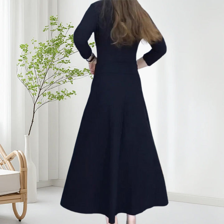 Stilvoller Damen High-Waist Midirock, optimal für Business- oder Casual-Looks in Herbst/Winter.