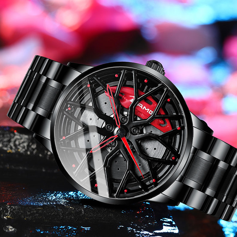 Herren Sportuhr mit markantem Design, stilvolle Armbanduhr für aktive Männer.