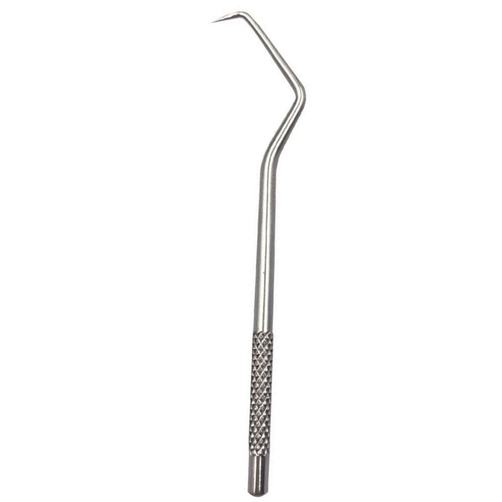 Wiederverwendbares 7-teiliges Edelstahl Zahnstocher Set, ideal für Camping, Wandern, frischen Atem.