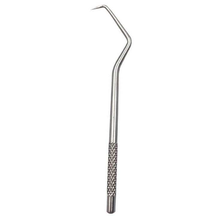 Wiederverwendbares 7-teiliges Edelstahl Zahnstocher Set, ideal für Camping, Wandern, frischen Atem.