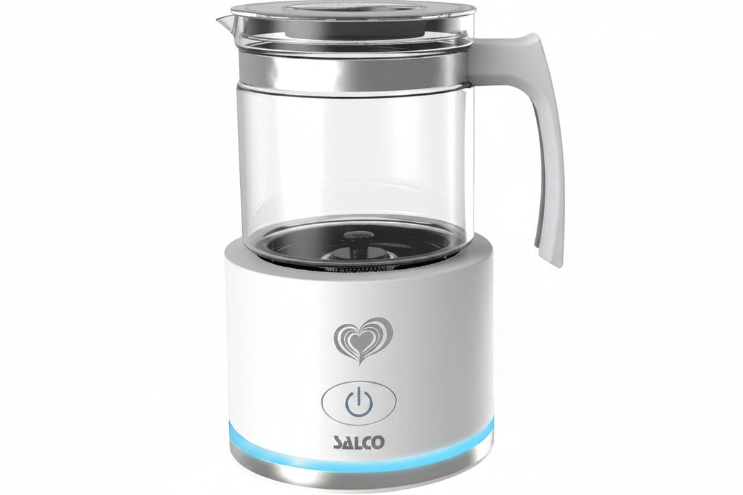 Elektrischer Milchaufschäumer & Erhitzer für cremigen Milchschaum. Ideal für Cappuccino & Latte Macchiato.
