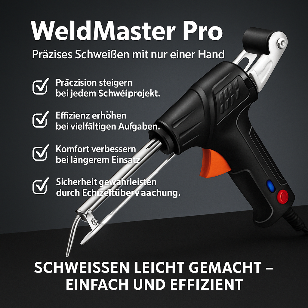 Vielseitiges Handschweißgerät für präzise Metallarbeiten und Reparaturen. Ideal für DIY und Handwerk.