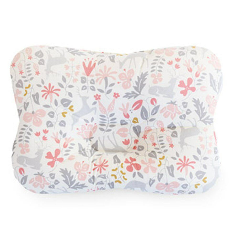 Weiche Kopfstütze für Babys, ergonomisch geformt für optimalen Schlafkomfort und Kopfform.
