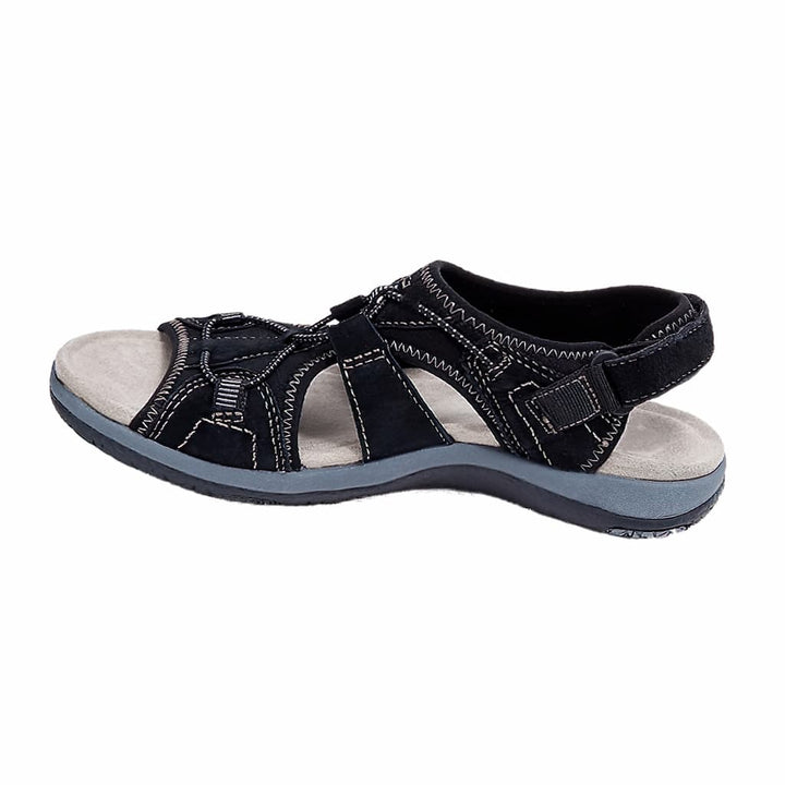 Damen Orthopädische Sandalen, stoßdämpfend, ergonomisch, mit weichem Fußbett für Sommerkomfort.