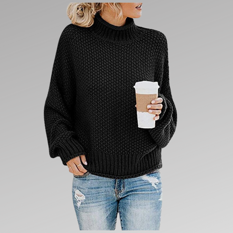 Bequemer Winterpullover für Damen. Kuscheliges Langarm-Oberteil, perfekt für kalte Temperaturen und Stil.