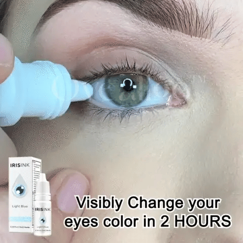Augentropfen mit Iris-Farbwechsler. Für gesunde Augen, Feuchtigkeit & Farb-Effekt. Vegan & erfrischend.