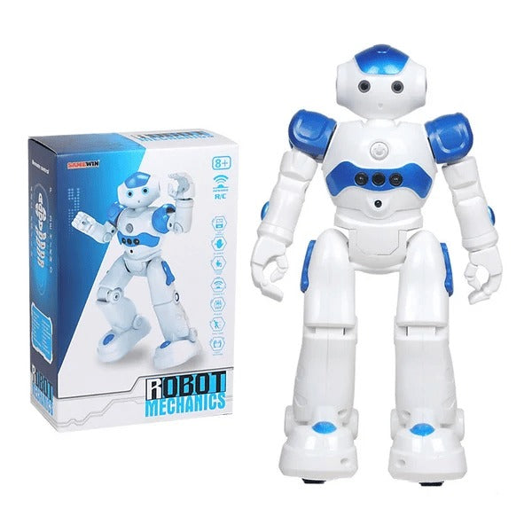 Lernroboter für Kinder mit interaktiver Gestensteuerung, fördert spielerisch Programmieren & Robotik.