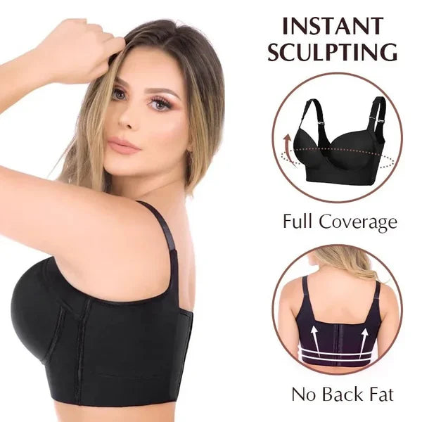Hochwertiger Damen Shapewear BH, nahtloses Design für unsichtbaren Halt & Formung unter jedem Outfit.