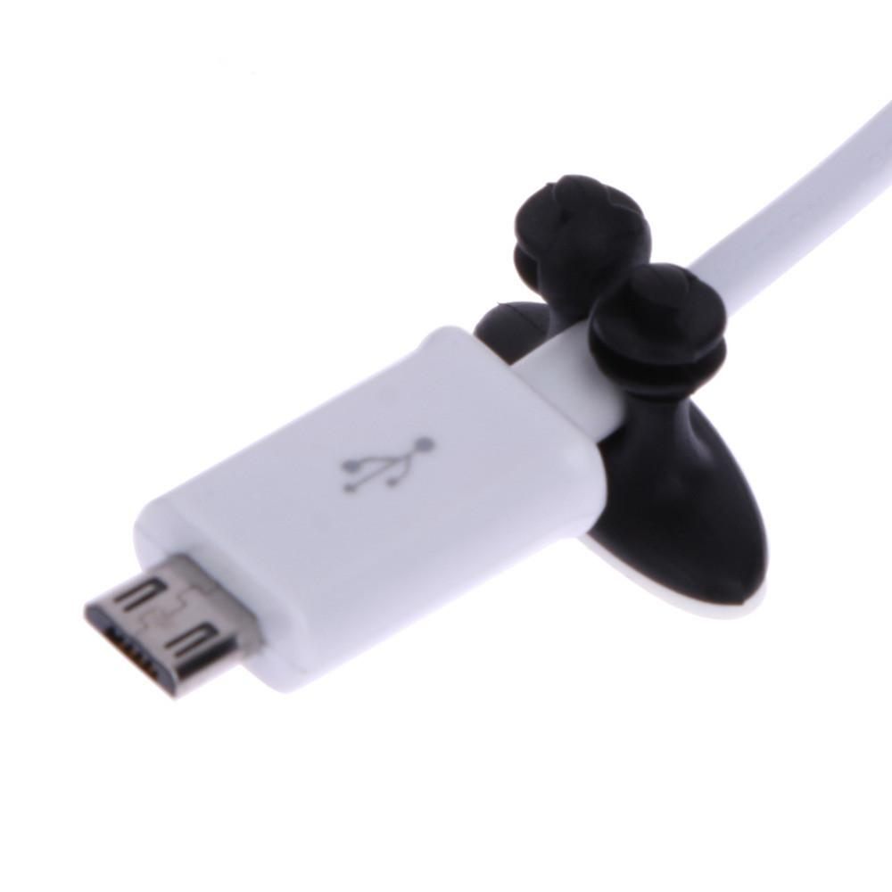 Kabelmanagement mit 8 Auto-Kabelclips. Fixiert Autokabel sicher und verhindert Kabelgewirr im Fahrzeuginnenraum.