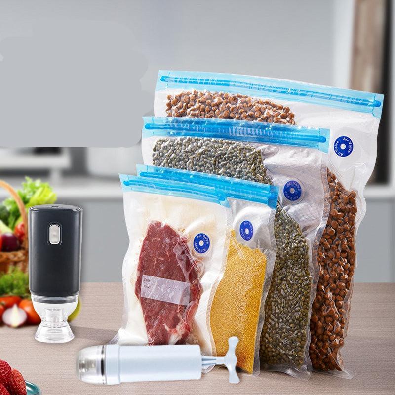 15er-Set wiederverwendbarer Vakuumierbeutel für längere Lebensmittel-Frische, ideal für nachhaltige Küchen-Organisation.