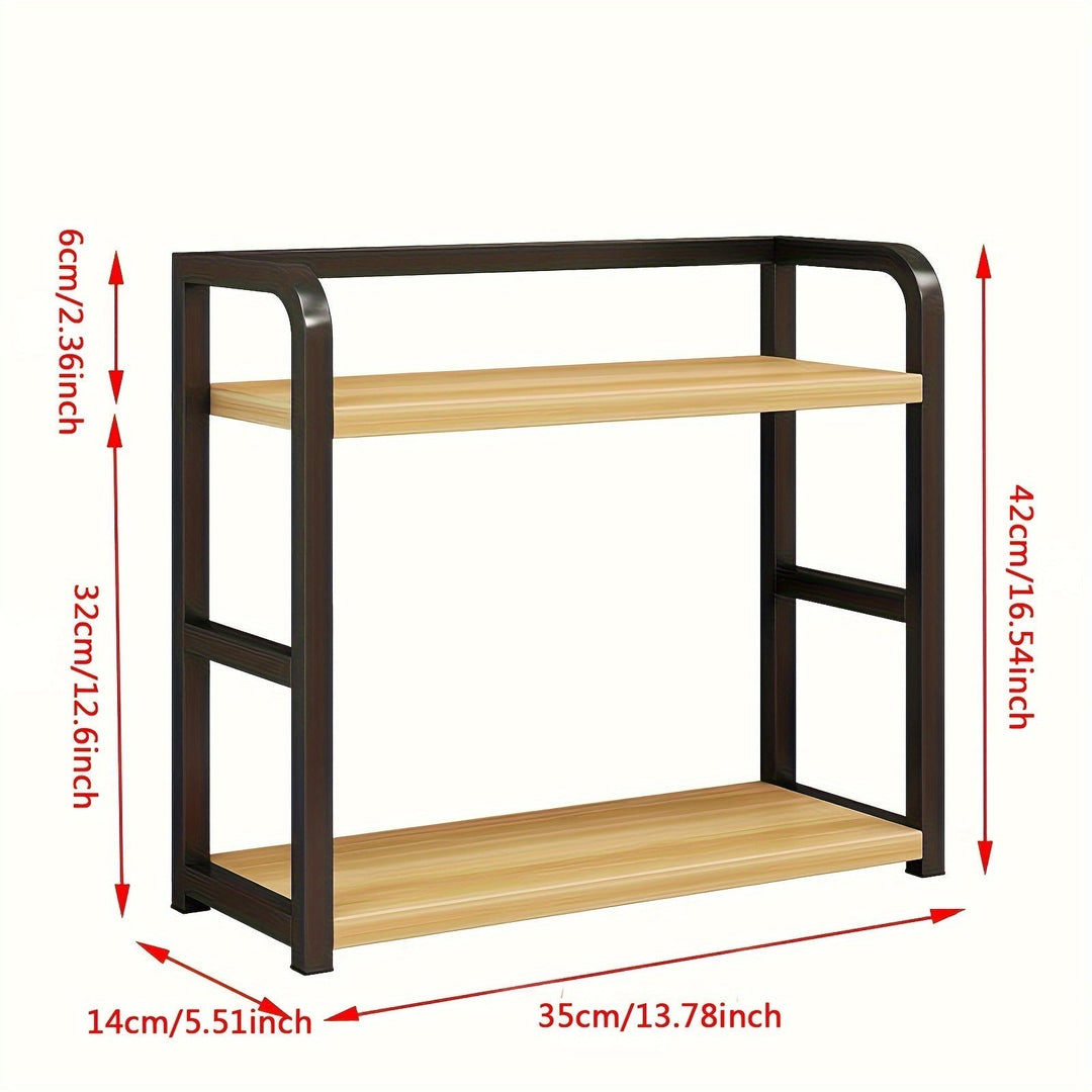 Elegantes, langlebiges Edelstahl-Küchenregal im modernen Design. Optimal für Küchenaufbewahrung.