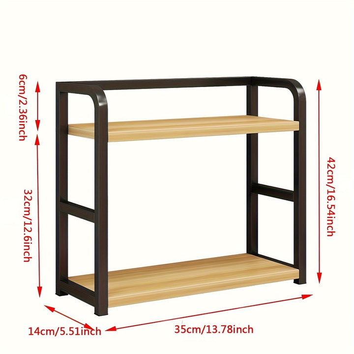 Elegantes, langlebiges Edelstahl-Küchenregal im modernen Design. Optimal für Küchenaufbewahrung.
