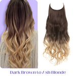 Dunkelbraun bis Asche Blond
