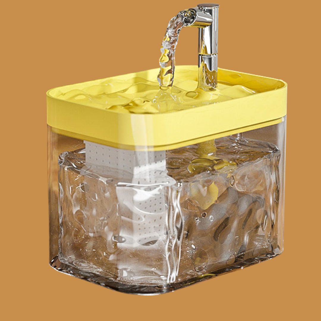 Tierpflegetrinkbrunnen für Hunde & Katzen, sorgt automatisch für frisches, gefiltertes & sauberes Wasser.