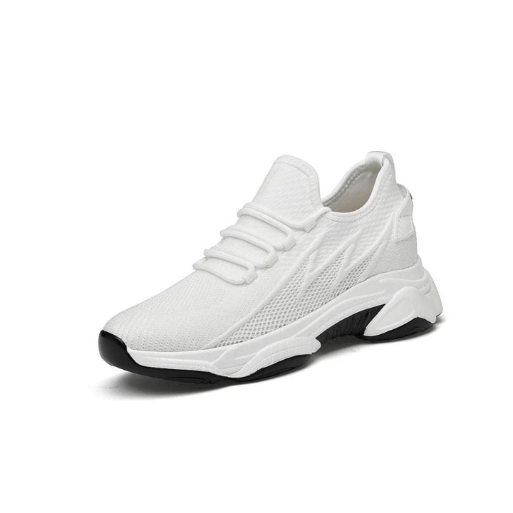 Herren Sneaker MaxLift Boost, schwarz, diskret höhenerhöhend für stilvollen Komfort im Alltag.
