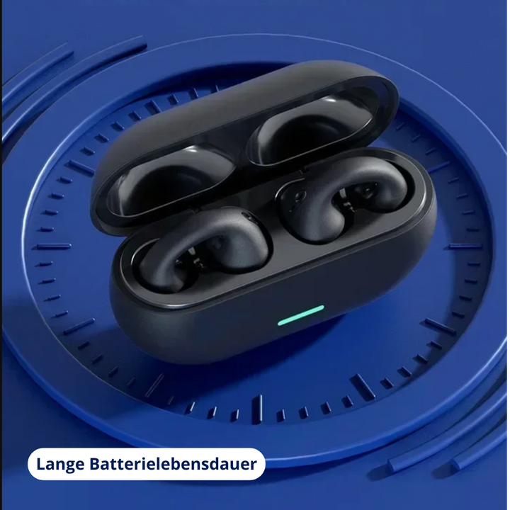 Hochwertige Knochenschall-Audiogeräte, kabellos für ungestörten Musikgenuss bei jeder Aktivität.