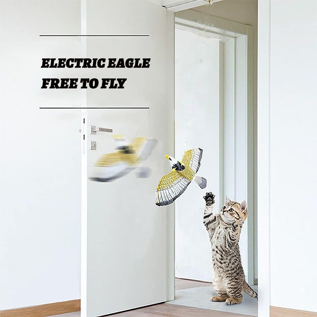 Lebensechtes Flattervogel Katzenspielzeug stimuliert den natürlichen Jagdinstinkt der Katze für lange Spielzeit.