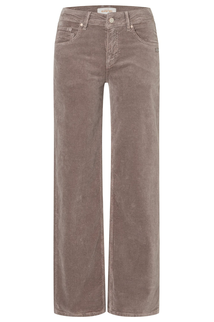 Damen Hose mit lockerer Passform, tiefem Bund & Stretch für optimalen Komfort.