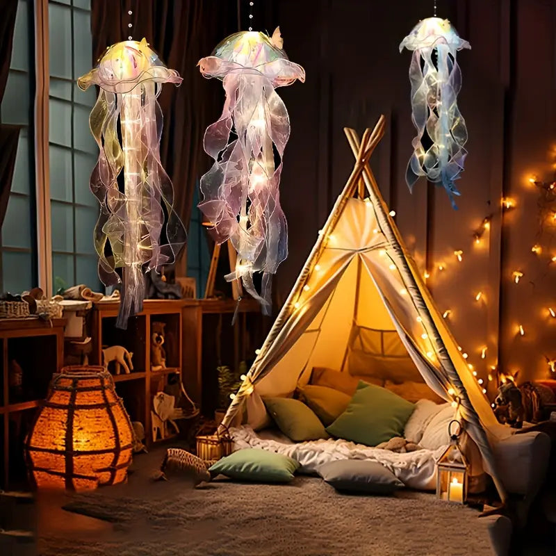 Magische Unterwasserwelt Kinderzimmerlampe Nachtlicht für entspanntes Einschlafen & farbenfrohe Deko.