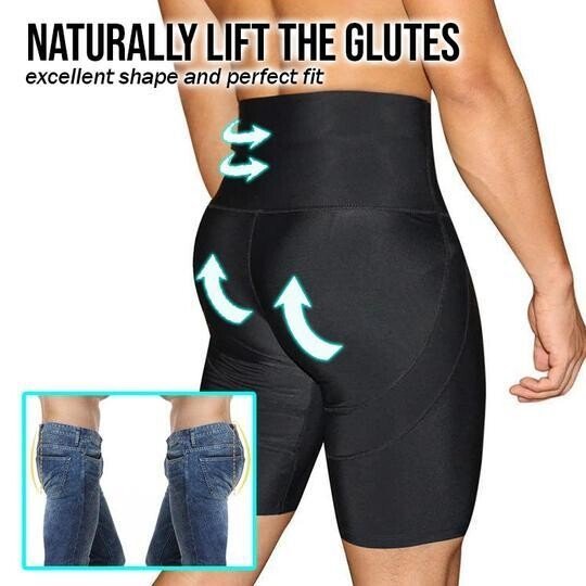 Komfortable Herren Shapewear Shorts für Männer mit Bauchkontrolle. Figurformend und bequem unter jeder Hose.
