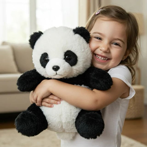 Entzückendes interaktives Panda Plüschtier als Geschenk für Kinder & Erwachsene, mit beruhigender CuddleMotion.