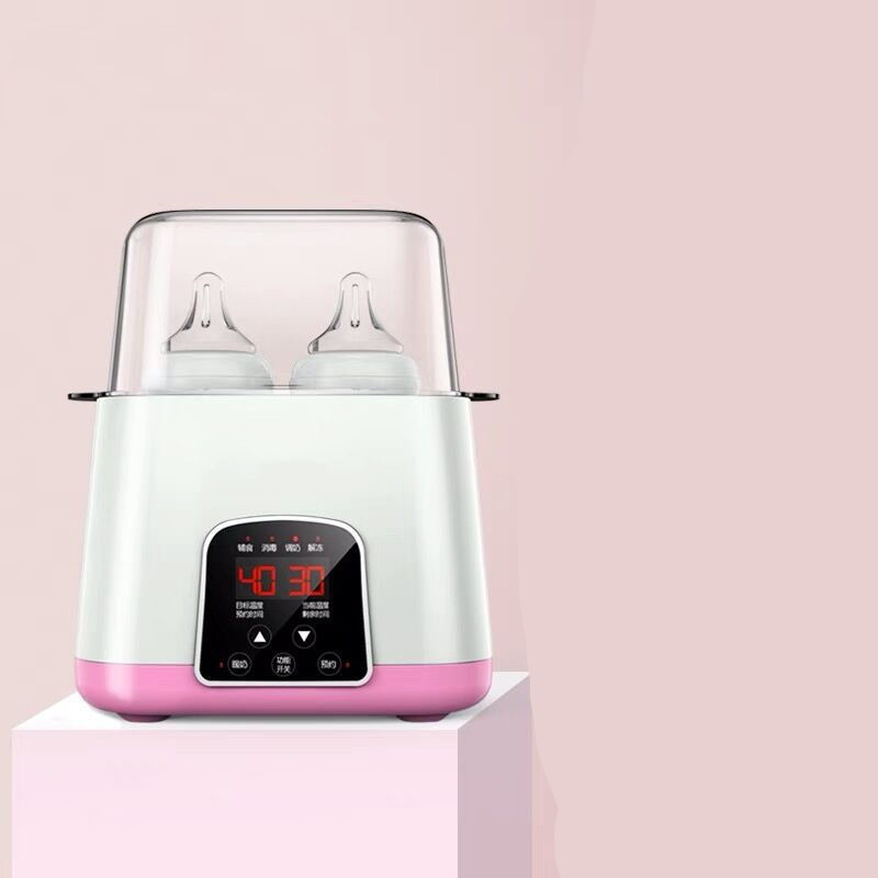 All-in-One Flaschenwärmer und Sterilisator für Babyflaschen; das essentielle Multifunktionsgerät für Babypflege und Babynahrung.