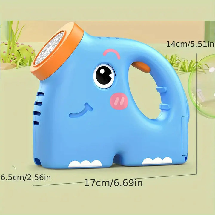 Süßer Elefant Seifenblasenmacher für Kinder, ideal für Outdoor-Spiel & spritzigen Badespaß.
