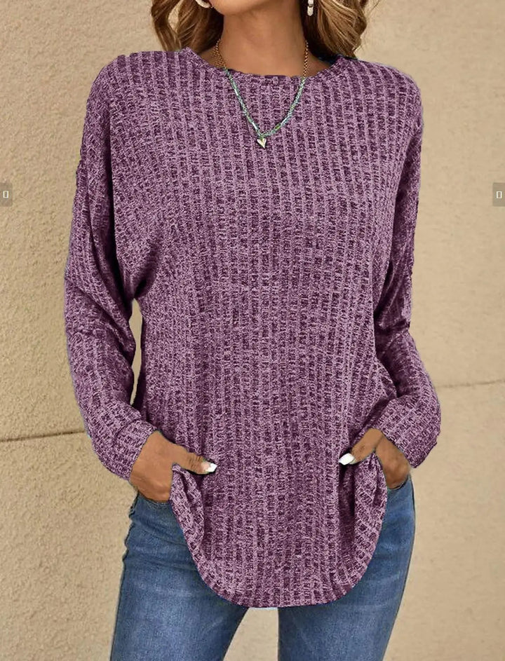 Vielseitiger Damen-Pullover Adeline, luxuriöser Komfort für elegante Freizeitmode.