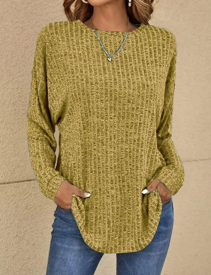 Damen Pullover Adeline, bequem und elegant für einen stilvollen Auftritt in der Freizeit.