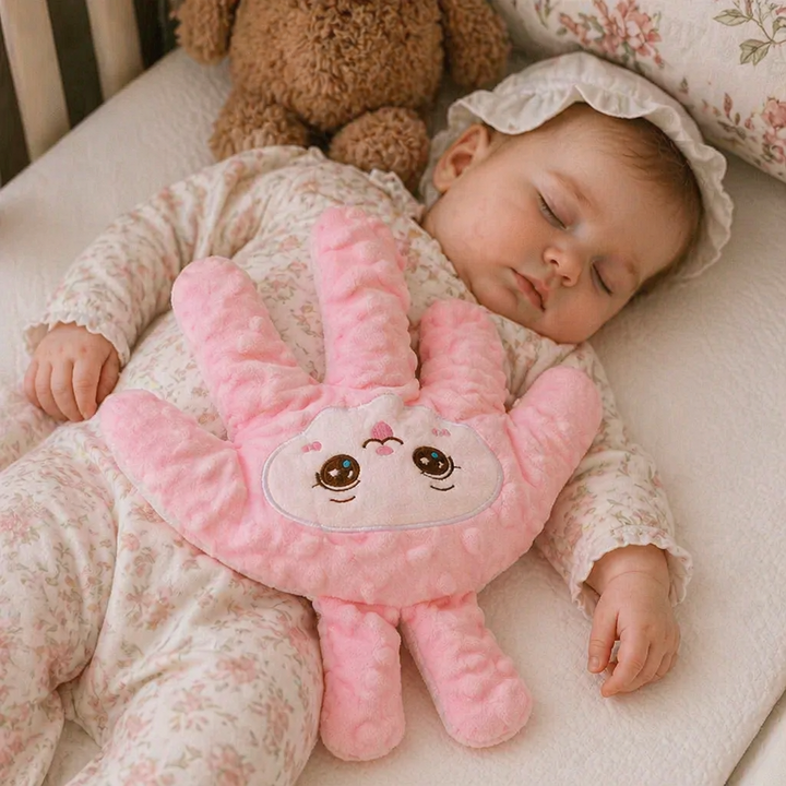 Innovative Baby Schlafhilfe mit Klopffunktion, unterstützt ruhigen, selbstständigen Schlaf bei Neugeborenen & Kleinkindern.