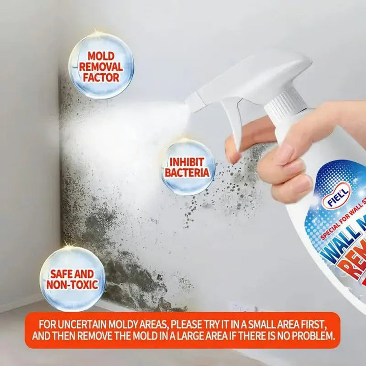 Schonender Schimmelentferner für Tapeten. Antischimmel Spray 240ml zur Pflege & zum Schutz vor Stockflecken.
