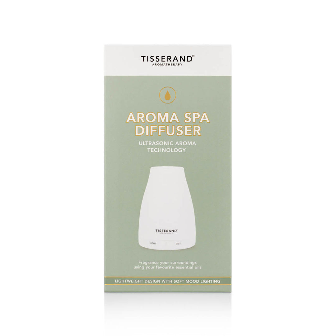 Aroma Diffuser Ultraschall mit LED-Beleuchtung, fördert Entspannung und schafft einen angenehmen Raumduft.