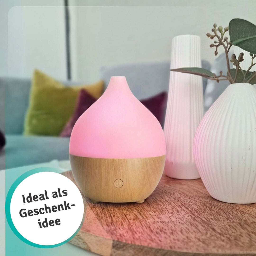 Vielseitiger USB Aromadiffusor; perfekt für Büro oder unterwegs, sorgt für frische Luft & Wellness.