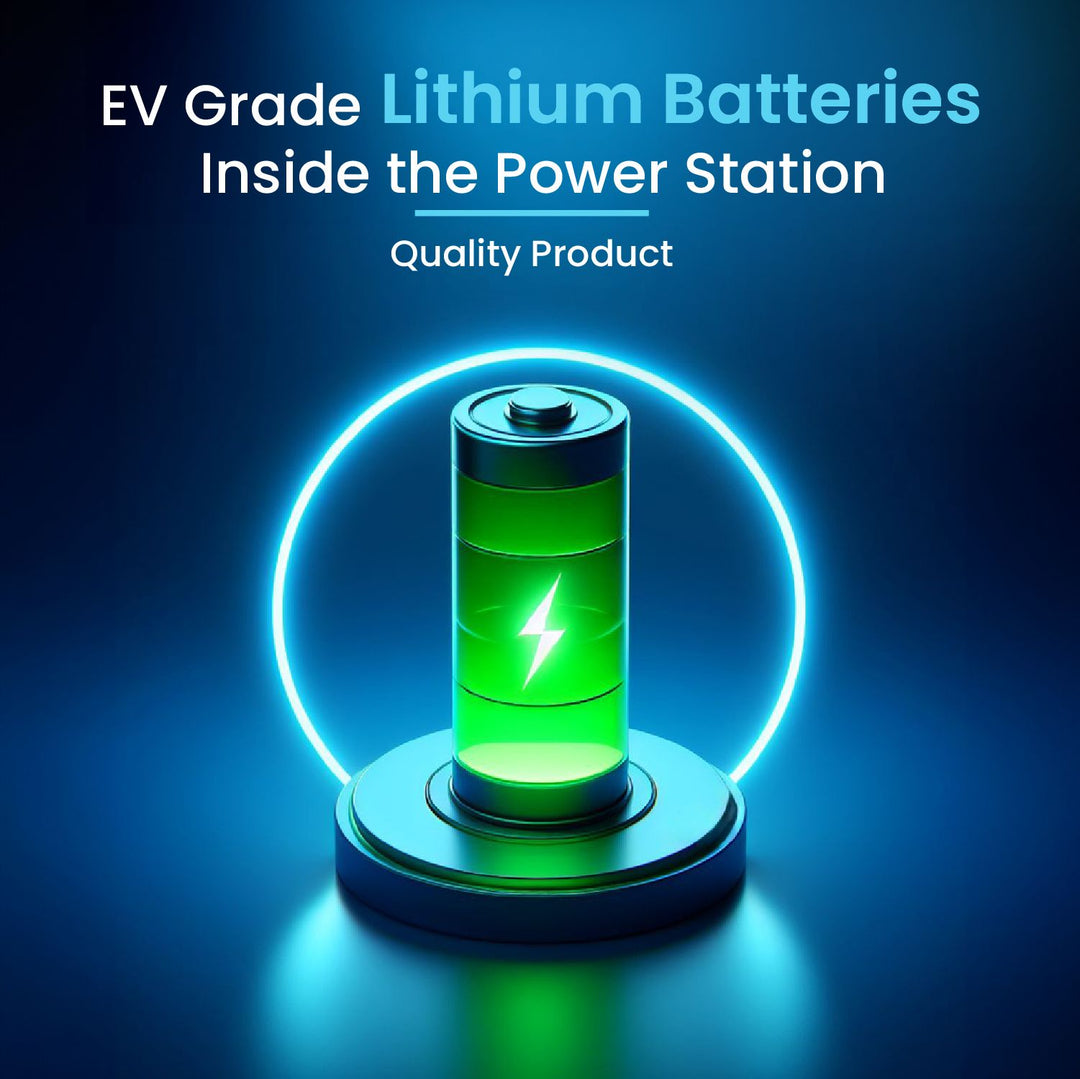 Powerstation Outdoor beim Camping, Notstromlösung für Zelt & Reisen, 60.000 mAh.
