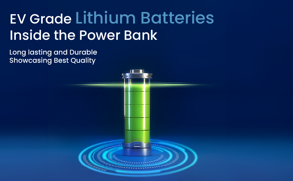 Kompakte 45W PD Powerbank mit 10.000 mAh Kapazität für zuverlässige mobile Energieversorgung.