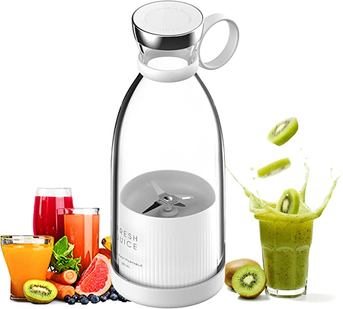 Eleganter Mini Shake Mixer, leicht zu bedienen, für cremige Smoothies und Proteinshakes.