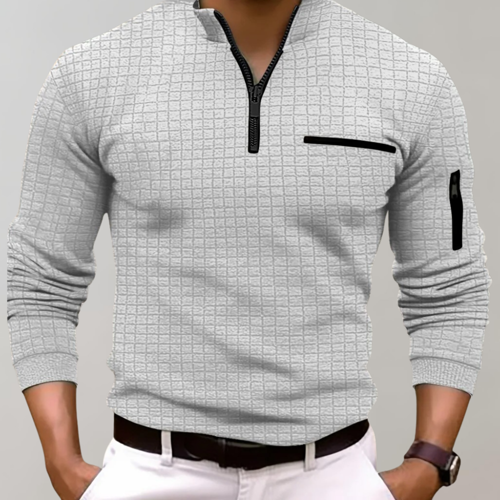Elegantes Herren Business Poloshirt. Hochwertige Bekleidung für den gepflegten Business Casual Look.