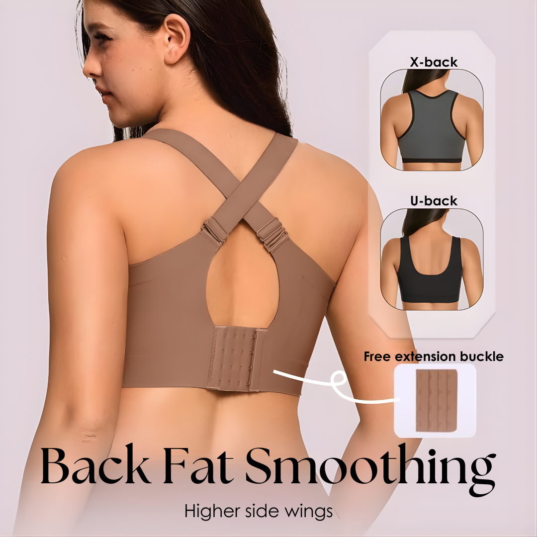 Komfort-BH für Damen, bügellos & weich gepolstert, mit Gelstreifen für optimalen Tragekomfort & Unterstützung.