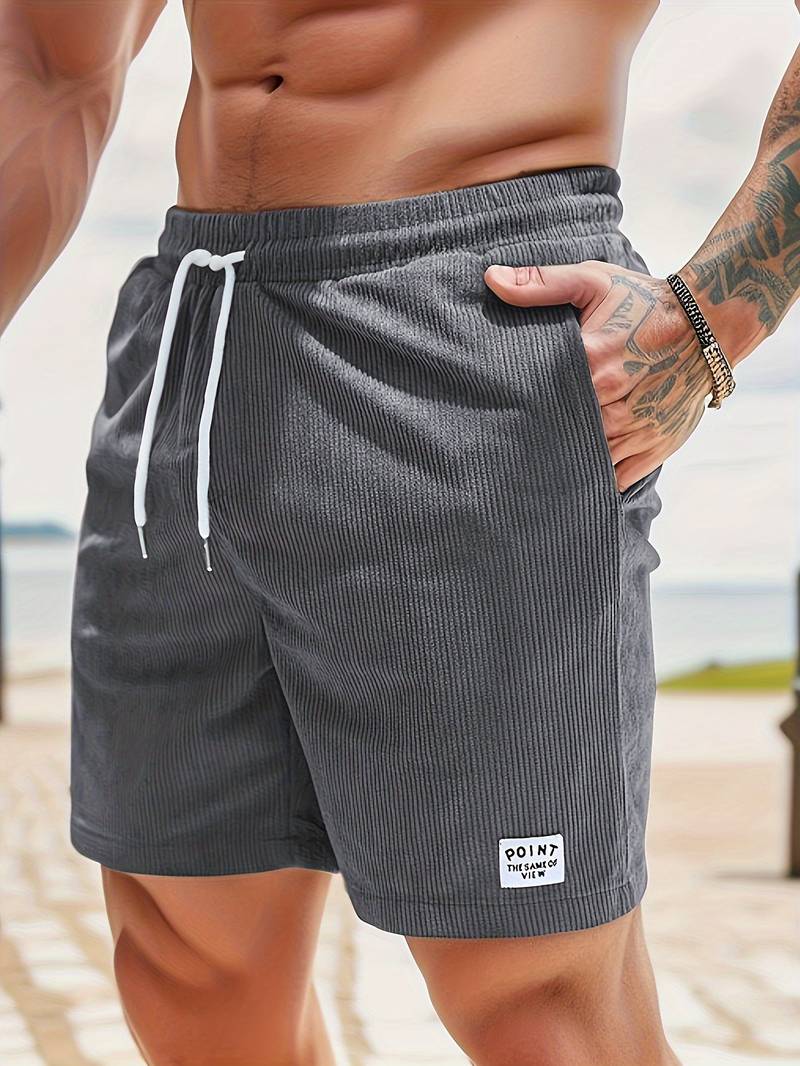 Vielseitige Herren-Strandshorts, nutzbar als Badeshorts, Freizeithose & Sportshorts. Perfekt für Sommer.