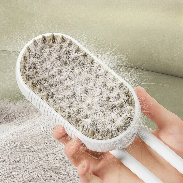 Effiziente Dampfbürste mit ergonomischem Design, vielseitiges Dampfgerät für Faltenentfernung und Hygiene im Haushalt.