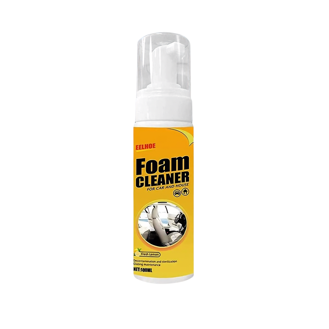 Universeller Schaumreiniger Spray für Tiefenreinigung, entfernt hartnäckige Flecken im Haushalt & Auto.