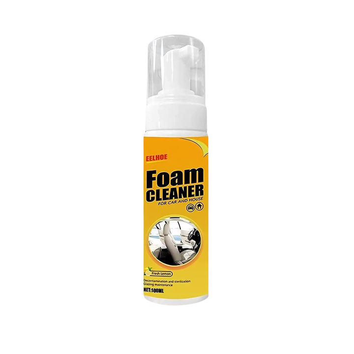 Universeller Schaumreiniger Spray für Tiefenreinigung, entfernt hartnäckige Flecken im Haushalt & Auto.