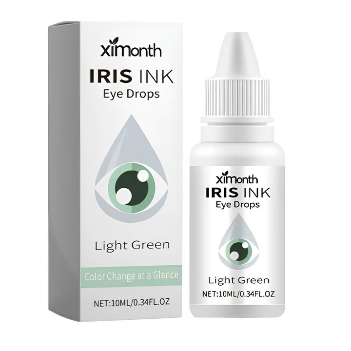 Iris-Farbwechsler Augentropfen: Feuchtigkeit, sanfter Farb-Effekt & vegane Augenpflege. Ohne Parabene.